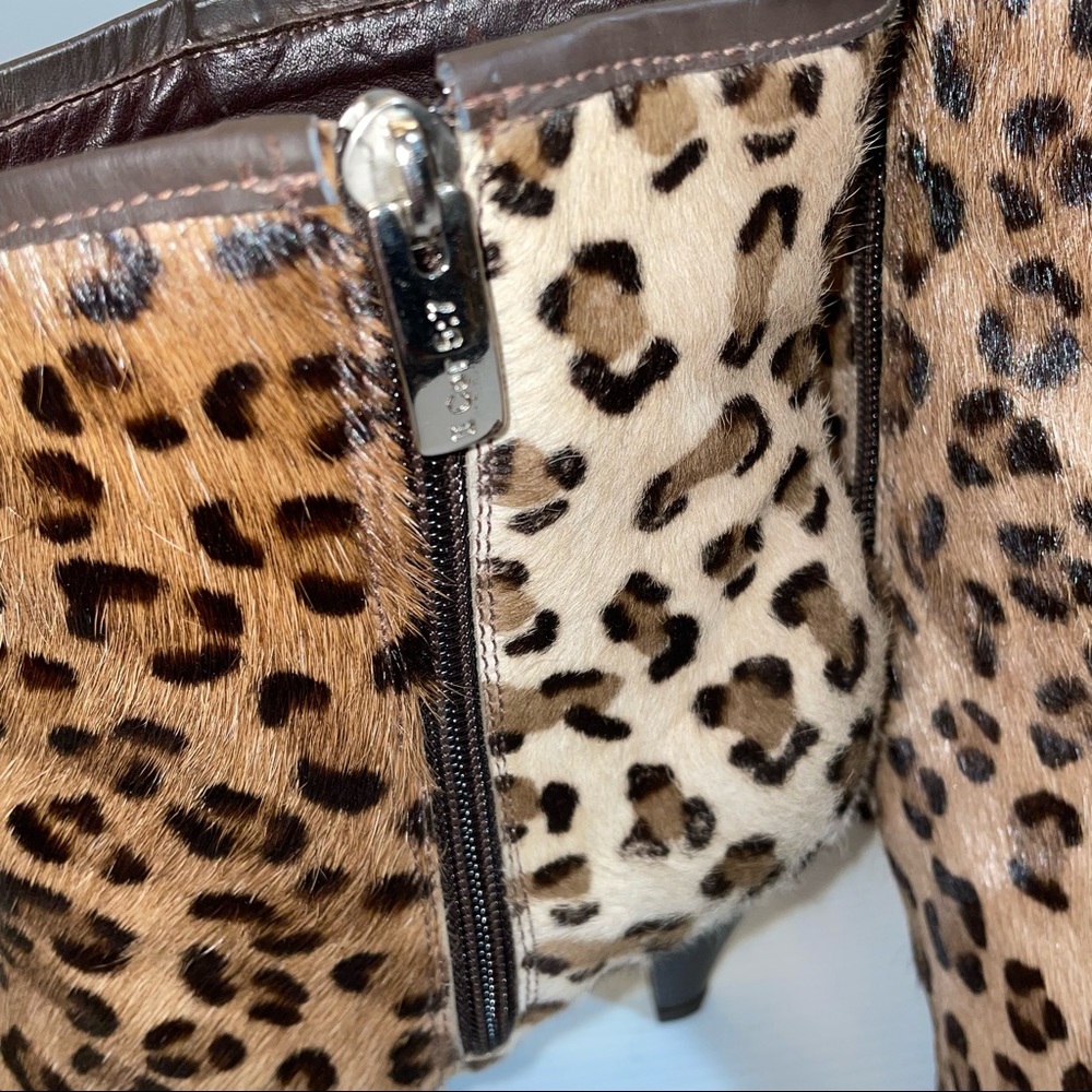 Rockwell Tharp Leopard 🐆 Calf hair Bootie - Picture 12 of 13